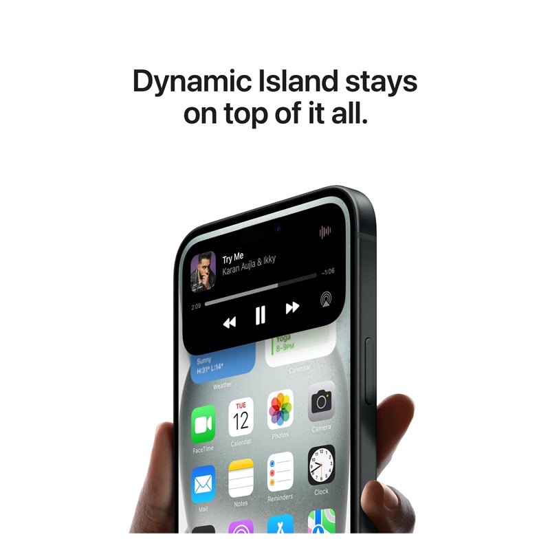 Apple iPhone 15 - 256GB / Black / 5G / 6.1’’ Mobiles & Tablets > Mobiles