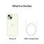 Apple iPhone 15 - 512GB / Green / 5G / 6.1’’ / Middle East Version Mobiles & Tablets > Mobiles