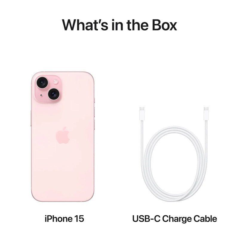 Apple iPhone 15 - 512GB / Pink / 5G / 6.1’’ / Middle East Version Mobiles & Tablets > Mobiles