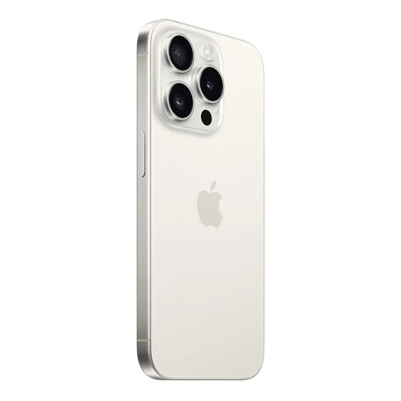 Apple iPhone 15 Pro - 256GB / White Titanium / 5G / 6.1’’/ Middle East Version Mobiles & Tablets > Mobiles