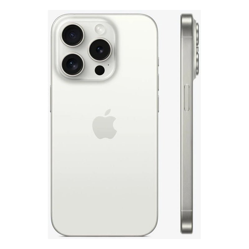 Apple iPhone 15 Pro - 256GB / White Titanium / 5G / 6.1’’/ Middle East Version Mobiles & Tablets > Mobiles