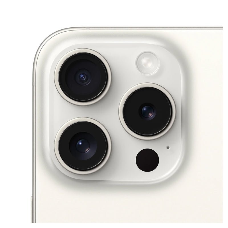 Apple iPhone 15 Pro - 256GB / White Titanium / 5G / 6.1’’/ Dual Physical Sim Mobiles & Tablets > Mobiles
