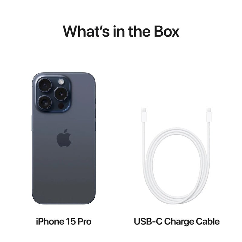 Apple iPhone 15 Pro - 512GB / Blue Titanium / 5G / 6.1’’ / Middle East Version Mobiles & Tablets > Mobiles > Offer Zone