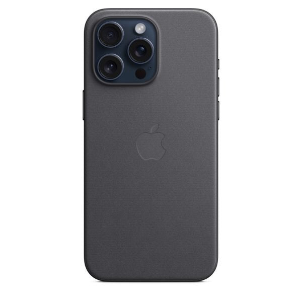 Apple FineWoven Magsafe Case - Apple iPhone 15 Pro Max / Black Accessories > Mobiles & Tablets > Mobiles > Covers &