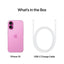 Apple iPhone 16 - 128GB / Pink / 5G / 6.1’’ Mobiles & Tablets > Mobiles