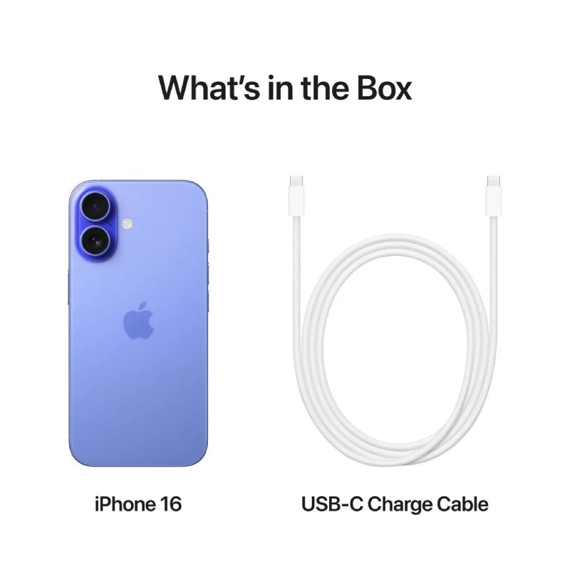 Apple iPhone 16 - 128GB / Ultramarine / 5G / 6.1’’ / Middle East Version Mobiles & Tablets > Mobiles