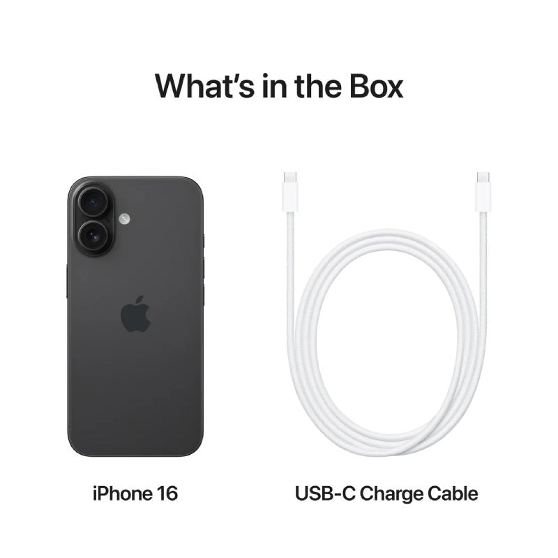 Apple iPhone 16 - 512GB / Black / 5G / 6.1’’ Mobiles & Tablets > Mobiles