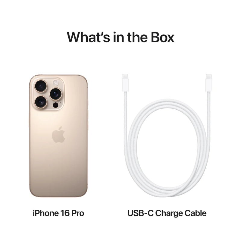 Apple iPhone 16 Pro - 1TB / Desert Titanium / 5G / 6.3’’ Mobiles & Tablets > Mobiles