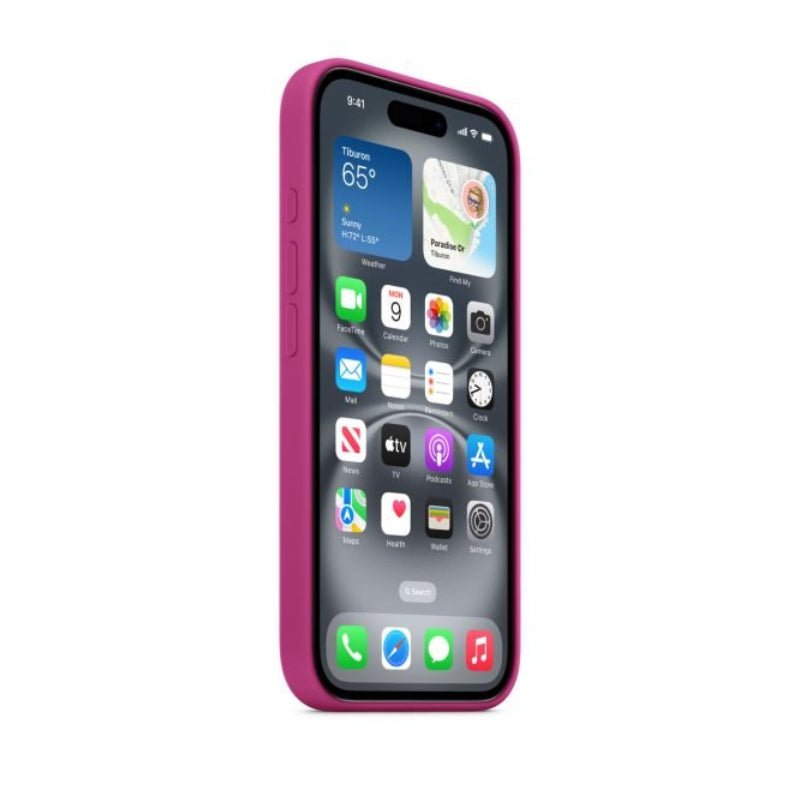 Apple Silicone Case with MagSafe - Apple iPhone 16 Pro Max / Fuchsia Accessories > Mobiles & Tablets > Mobiles > Covers