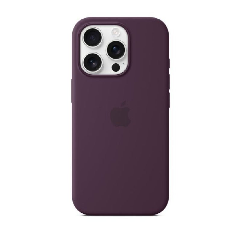 Apple Silicone Case with MagSafe - Apple iPhone 16 Pro Max / Plum Accessories > Mobiles & Tablets > Mobiles > Covers &