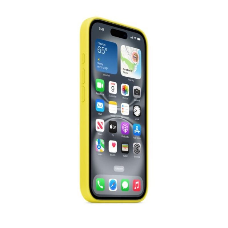 Apple Silicone Case with MagSafe - Apple iPhone 16 Pro Max / Star Fruit Accessories > Mobiles & Tablets > Mobiles >