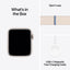 Apple Watch SE Gen 2 With Sport Loop - LTPO OLED / 32GB / 40mm / Bluetooth / Wi-Fi / Cellular / Starlight Smart Watches