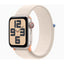 Apple Watch SE Gen 2 With Sport Loop - LTPO OLED / 32GB / 40mm / Bluetooth / Wi-Fi / Cellular / Starlight Smart Watches