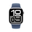 Apple Watch Series 10 with Sport Band - LTPO OLED / 64GB / 42mm / Medium/Large / Bluetooth / Wi-Fi / Denim Smart Watches