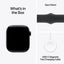 Apple Watch Series 10 with Sport Band - LTPO OLED / 64GB / 42mm / Small/Medium / Bluetooth / Wi-Fi / Cellular / Jet