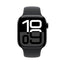 Apple Watch Series 10 with Sport Band - LTPO OLED / 64GB / 46mm / Medium/Large / Bluetooth / Wi-Fi / Cellular / Jet