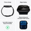 Apple Watch Series 10 with Sport Band - LTPO OLED / 64GB / 46mm / Medium/Large / Bluetooth / Wi-Fi / Cellular / Jet