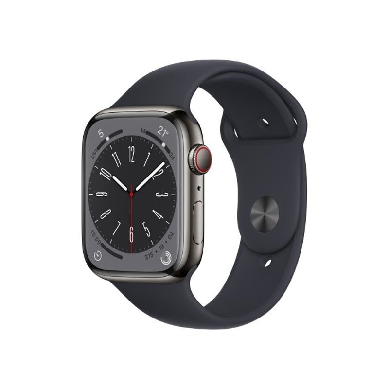 Apple Watch Series 8 - OLED / 32GB / 45mm / Bluetooth / Wi-Fi / Cellular / Midnight