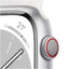 Apple Watch Series 8 - OLED / 32GB / 41mm / Bluetooth / Wi-Fi / Cellular / Silver Smart Watches