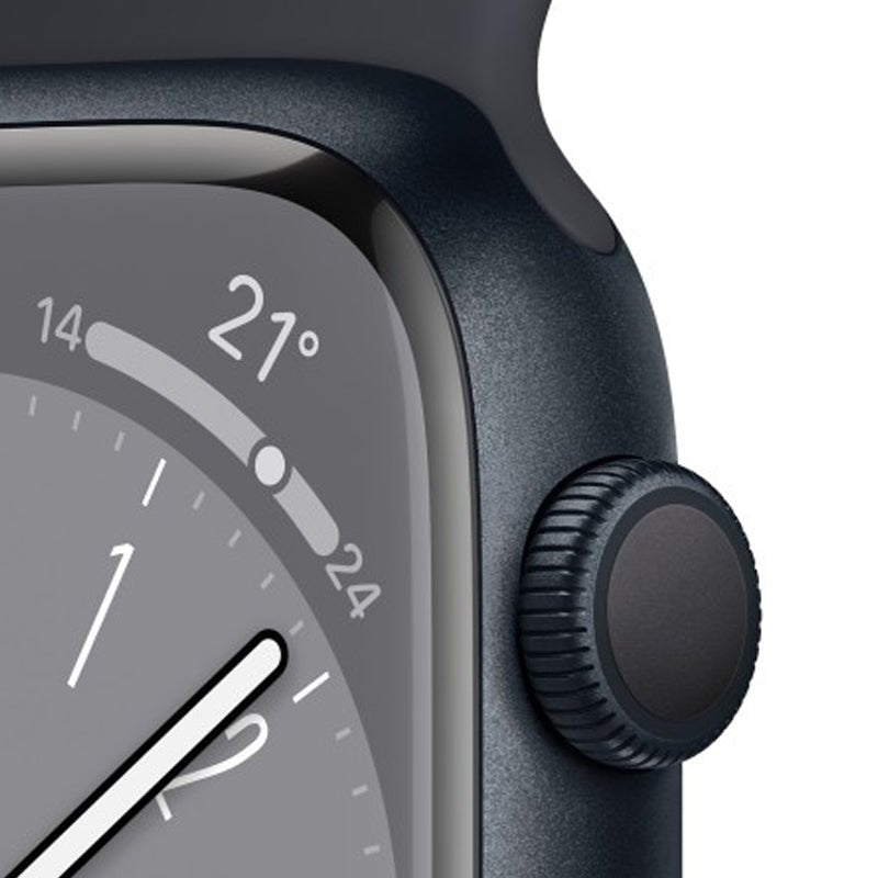 Apple Watch Series 8 - OLED / 32GB / 41mm / Bluetooth / Wi-Fi / Midnight Smart Watches
