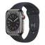 Apple Watch Series 8 - OLED / 32GB / 45mm / Bluetooth / Wi-Fi / Cellular / Midnight - (Open Box/ New) Smart Watches