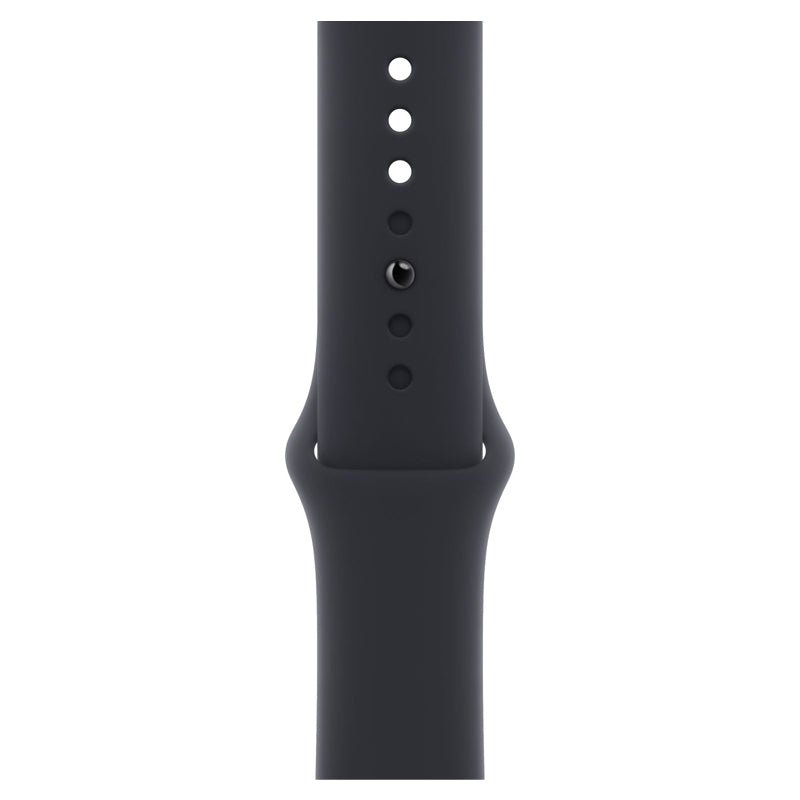 Apple Watch Series 9 with Sport Band - LTPO OLED / 64GB / 41mm / Small/Medium / Bluetooth / Wi-Fi / Cellular / Midnight