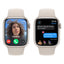 Apple Watch Series 9 with Sport Band - LTPO OLED / 64GB / 41mm / Small/Medium / Bluetooth / Wi-Fi / Cellular