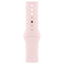 Apple Watch Series 9 with Sport Band - LTPO OLED / 64GB / 45mm / Medium/Large / Bluetooth / Wi-Fi / Light Pink Smart