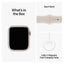 Apple Watch Series 9 with Sport Band - LTPO OLED / 64GB / 45mm / Medium/Large / Bluetooth / Wi-Fi / Starlight Smart