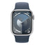 Apple Watch Series 9 with Sport Band - LTPO OLED / 64GB / 45mm / Small / Large / Bluetooth / Wi-Fi / Cellular / Storm