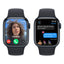 Apple Watch Series 9 with Sport Band - LTPO OLED / 64GB / 45mm / Small/Medium / Bluetooth / Wi-Fi / Midnight Smart