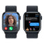 Apple Watch Series 9 with Sport Loop - LTPO OLED / 64GB / 45mm / Bluetooth / Wi-Fi / Midnight Smart Watches