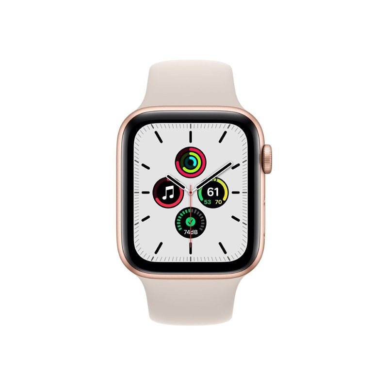 Apple Watch Series SE - OLED / 32GB / 44mm / Bluetooth / Wi-Fi / Cellular / Starlight Smart Watches > Offer Zone