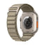 Apple Watch Ultra 2 - LTPO OLED / 64GB / 49mm / Bluetooth / Wi-Fi / Cellular / Small / Titanium Olive Alpine Loop Smart