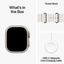 Apple Watch Ultra 2 - LTPO OLED / 64GB / 49mm / Bluetooth / Wi-Fi / Cellular / Titanium White Ocean Band Smart Watches
