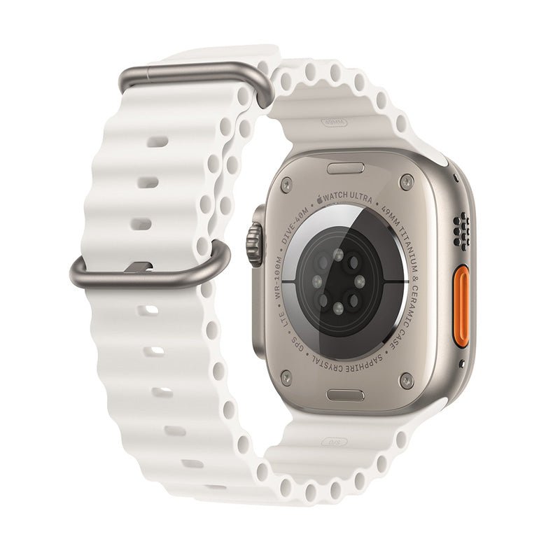 Apple Watch Ultra 2 - LTPO OLED / 64GB / 49mm / Bluetooth / Wi-Fi / Cellular / Titanium White Ocean Band Smart Watches