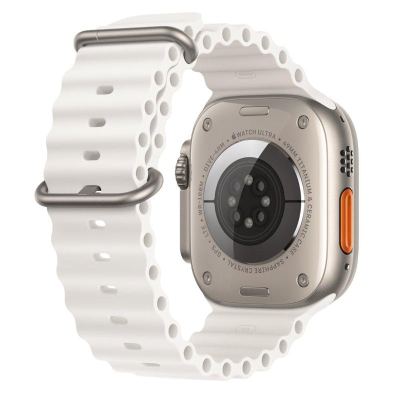 Apple Watch Ultra - LTPO OLED / 32GB / 49mm / Bluetooth / Wi-Fi / Cellular / White Ocean Band Smart Watches > Offer Zone