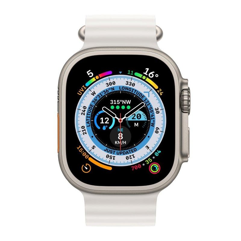 Apple Watch Ultra - LTPO OLED / 32GB / 49mm / Bluetooth / Wi-Fi / Cellular / White Ocean Band Smart Watches > Offer Zone