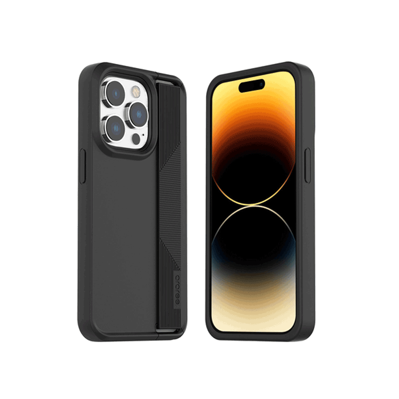 Araree Boat Cover - Apple iPhone 14 Pro / Black Accessories > Mobiles & Tablets > Mobiles > Covers & Cases