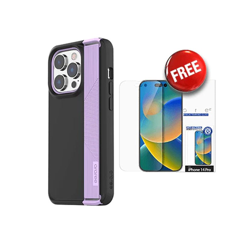 Araree Boat Cover - Apple iPhone 14 Pro / Light Purple Accessories > Mobiles & Tablets > Mobiles > Covers & Cases
