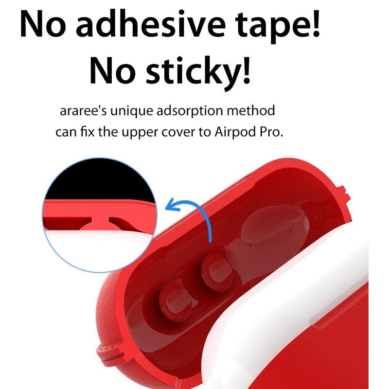 Araree Pops Case - Apple Airpod 3 / Red Accessories > Mobiles & Tablets