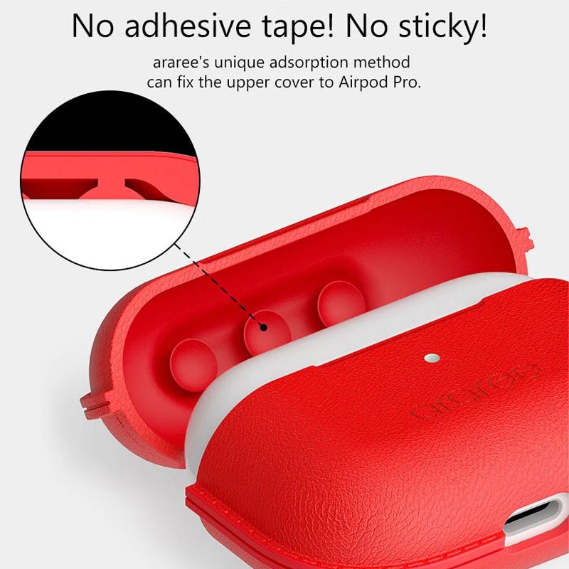 Araree Pops Case For Apple Airpod Pro - Red Accessories > Mobiles & Tablets > Tablets