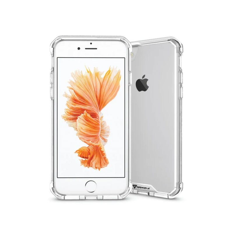 Armor-X Slim TPU Rugged Case - Apple iPhone 8 / Clear Accessories > Mobiles & Tablets > Mobiles > Covers & Cases