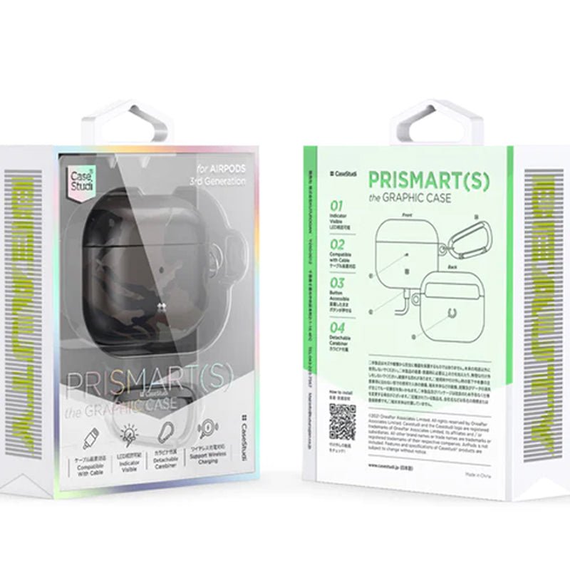 Casestudi Prismart Series Case - Apple Airpods 3 / Camo Black Accessories > Mobiles & Tablets