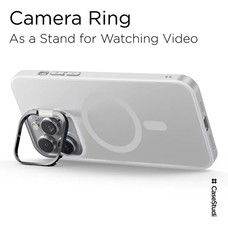 Casestudi Ring + MagSafe Case - Apple iPhone 14 Pro / Clear Accessories > Mobiles & Tablets > Mobiles > Covers & Cases