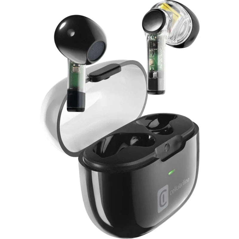Cellularline FINE Bluetooth Earphones - Black Accessories > Mobiles & Tablets > Mobiles