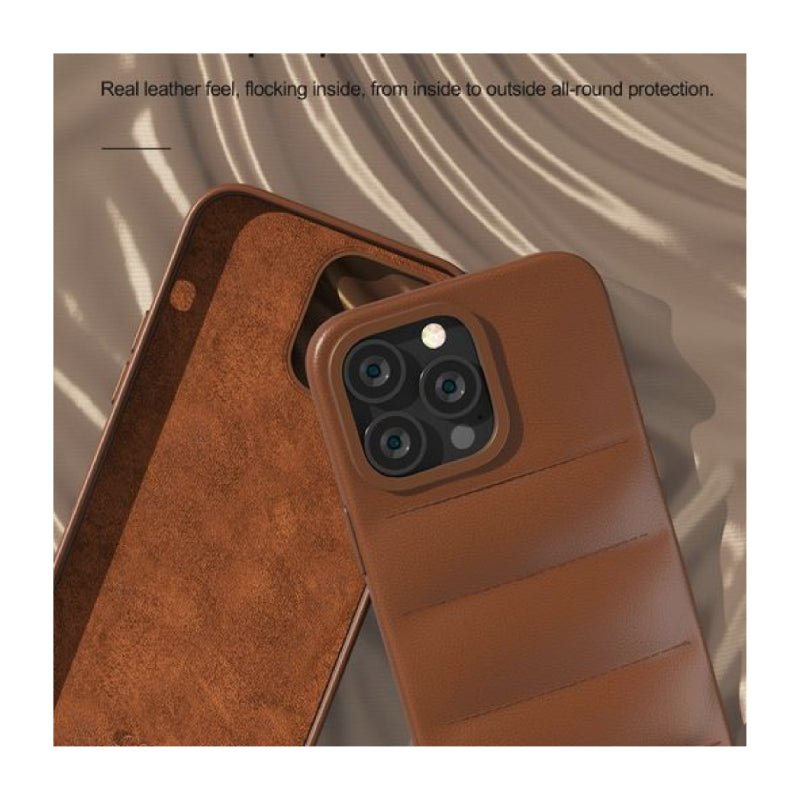 Comma Royal Series Shockproof Leather case - Apple iPhone 14 Pro Max / Brown Accessories > Mobiles & Tablets > Mobiles