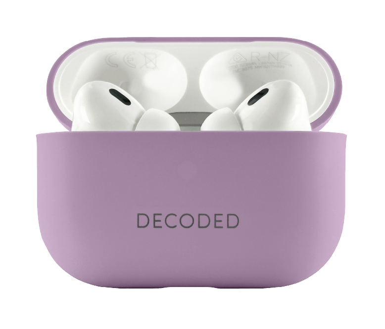 Decoded Airpods Pro 1&2 Silicone Aircase - Lavender Accessories > Mobiles & Tablets