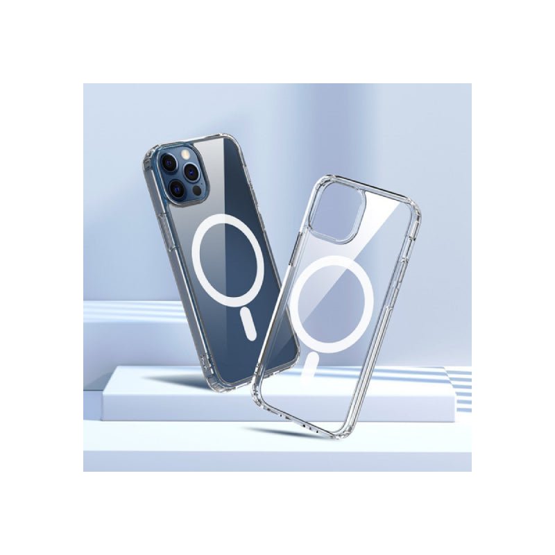 Devia Pure Clear Magnetic Shockproof Case - Apple iPhone 14 Plus / Clear Accessories > Mobiles & Tablets > Mobiles >