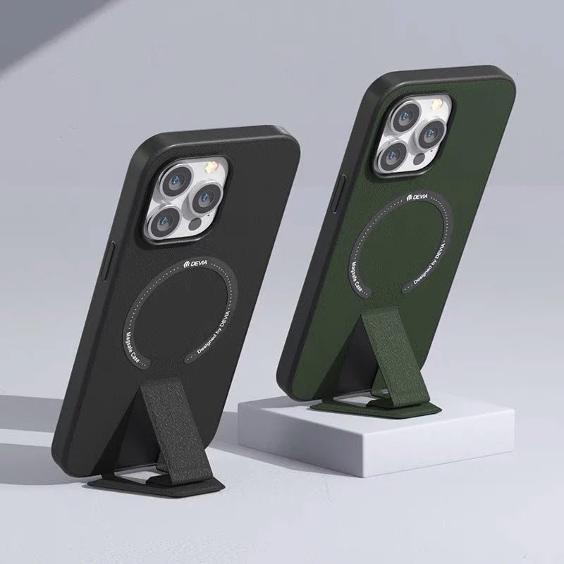 Devia Randy Series Magnetic Case with stand - Apple iPhone 14 Plus / Black Accessories > Mobiles & Tablets > Mobiles >